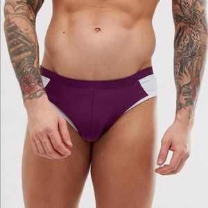 Burgundy Swimsuit